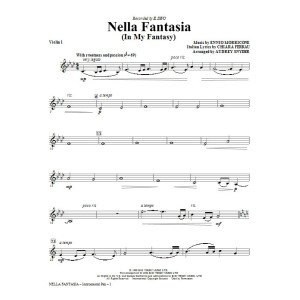 Nella Fantasia (In My Fantasy) (arr. Audrey Snyder) - Violin 1