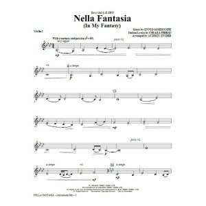 Nella Fantasia (In My Fantasy) (arr. Audrey Snyder) - Violin 2