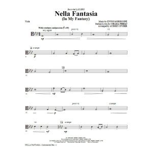 Nella Fantasia (In My Fantasy) (arr. Audrey Snyder) - Viola