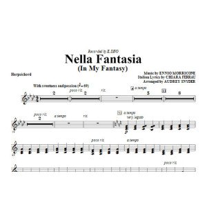 Nella Fantasia (In My Fantasy) (arr. Audrey Snyder) - Harpsichord