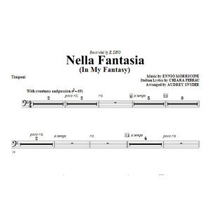 In der Fantasie (In My Fantasy) (arr. Audrey Snyder) - Timpani