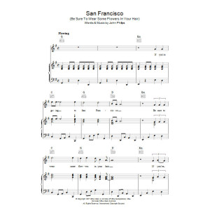 San Francisco (Be Sure To Wear Some Flowers In Your Hair)