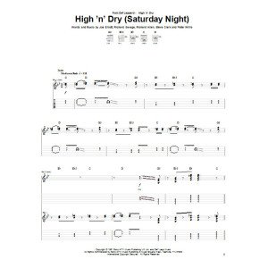 High 'N' Dry (Saturday Night)