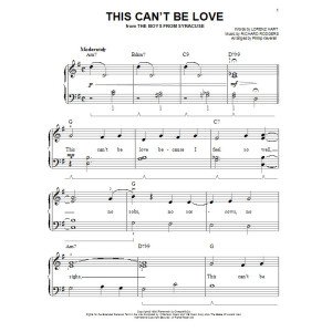This Can't Be Love (arr. Phillip Keveren)