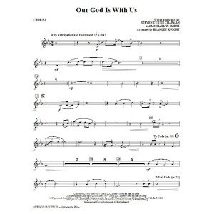 Our God Is With Us - F Horn 3