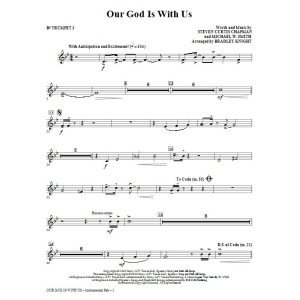 Our God Is With Us - Bb Trumpet 3