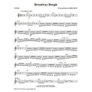 Broadway Boogie - Guitar