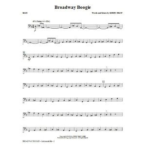 Broadway Boogie - Bass