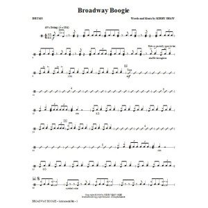 Broadway Boogie - Drums