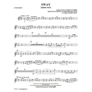 Sway (Quien Sera) - Bb Trumpet 2