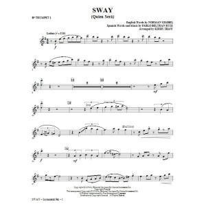 Sway (Quien Sera) - Bb Trumpet 1