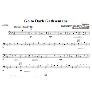 Go To Dark Gethsemane - Cello