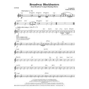 Broadway Blockbusters - Guitar