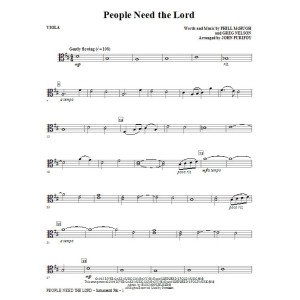 People Need The Lord - Viola