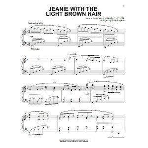 Jeanie With The Light Brown Hair (arr. Phillip Keveren)