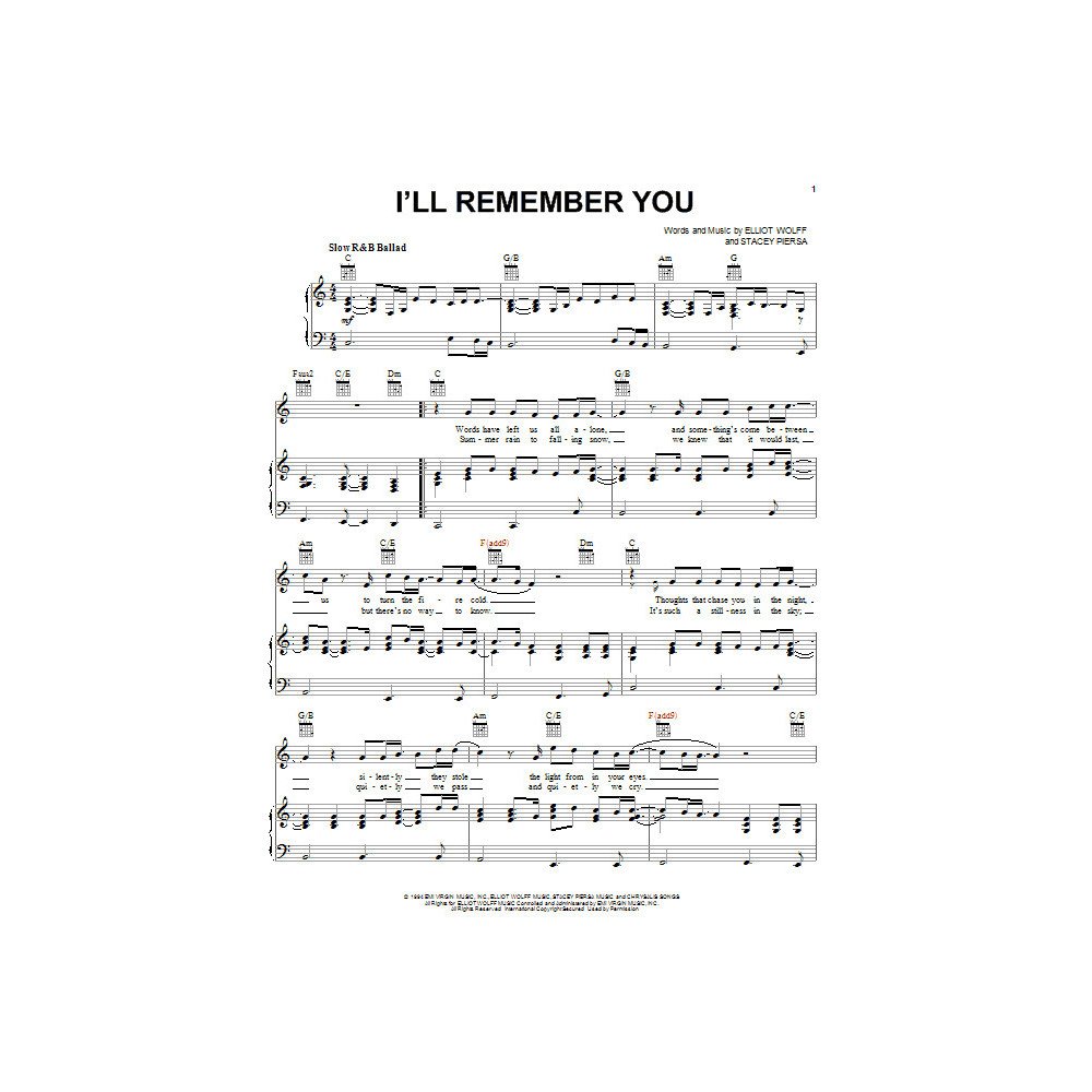 I'll Remember You