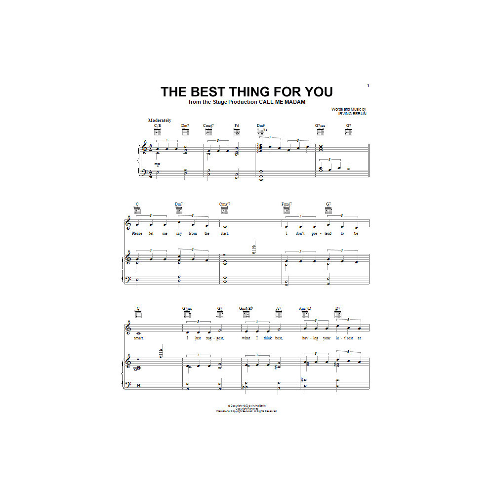 The Best Thing For You
