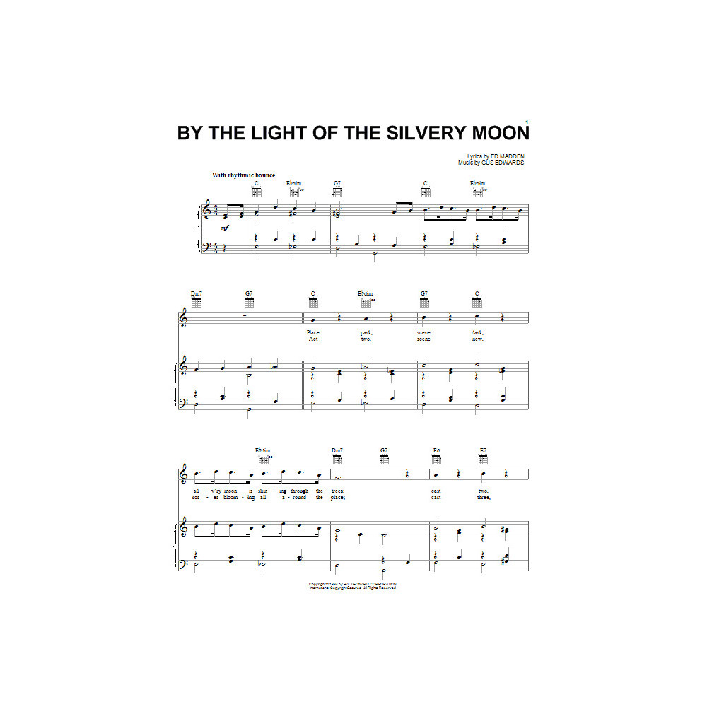 By The Light Of The Silvery Moon