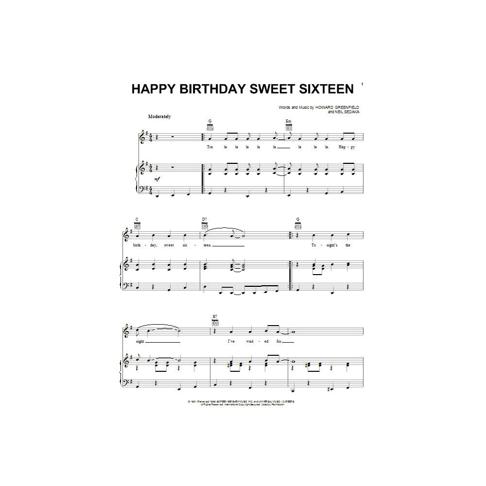 Happy Birthday Sweet Sixteen