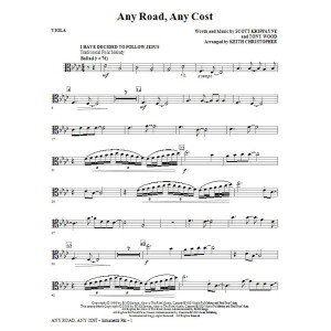 Any Road, Any Cost (arr. Keith Christopher) - Viola
