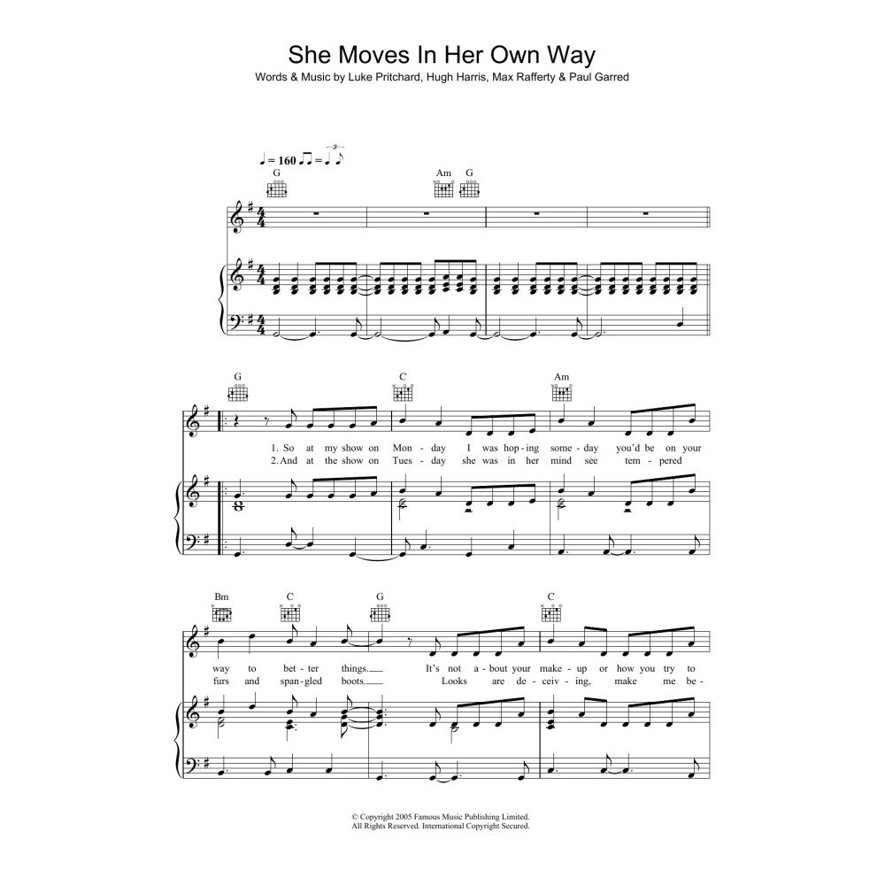 She Moves In Her Own Way