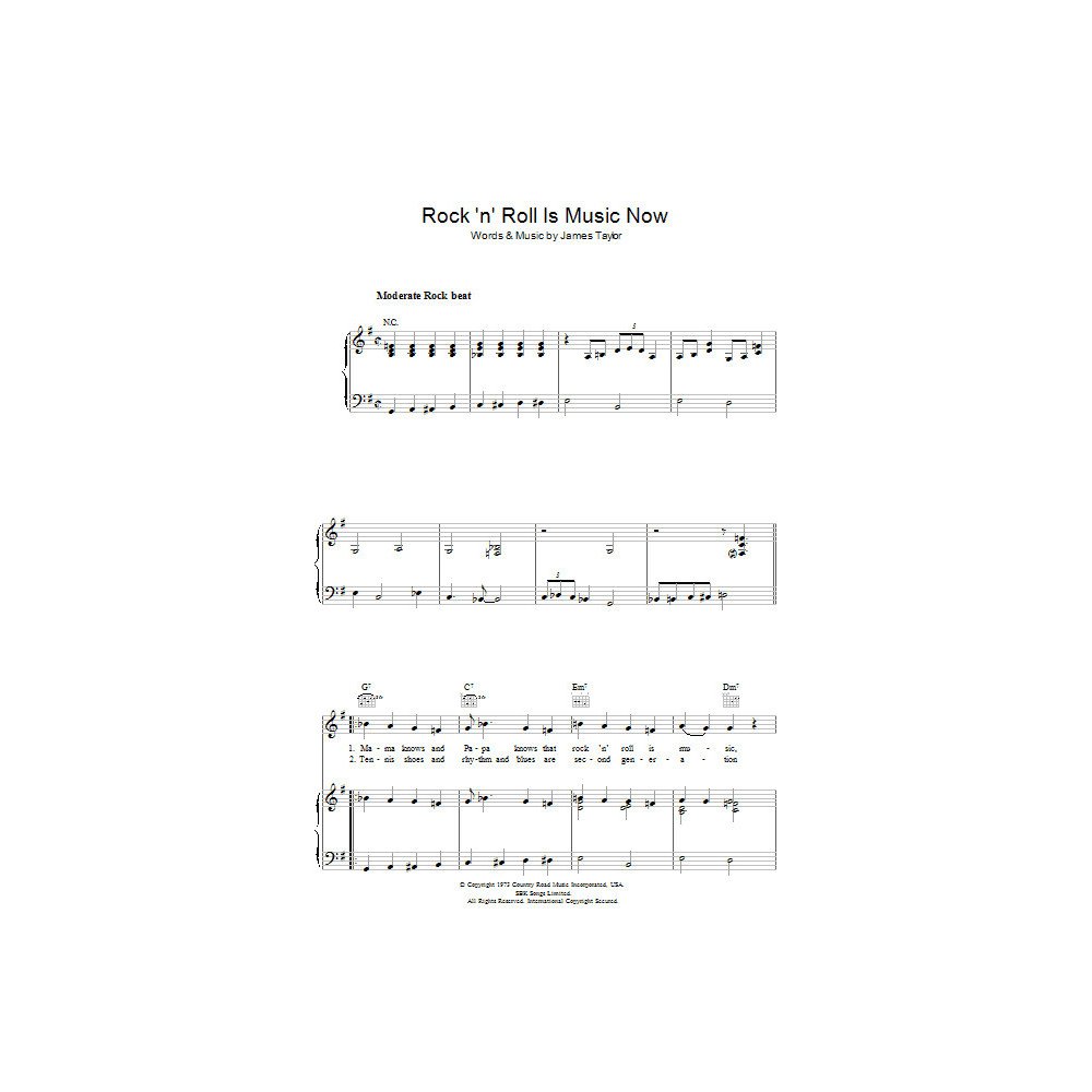 Rock 'N' Roll Is Music Now