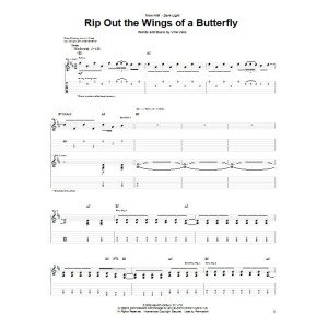 Rip Out The Wings Of A Butterfly