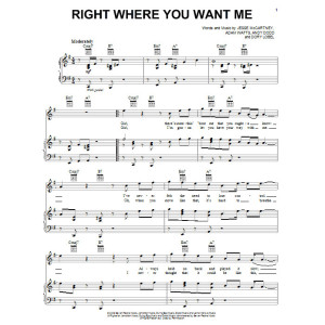 Right Where You Want Me