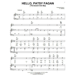 Hello Patsy Fagan (The Dacent Irish Boy)