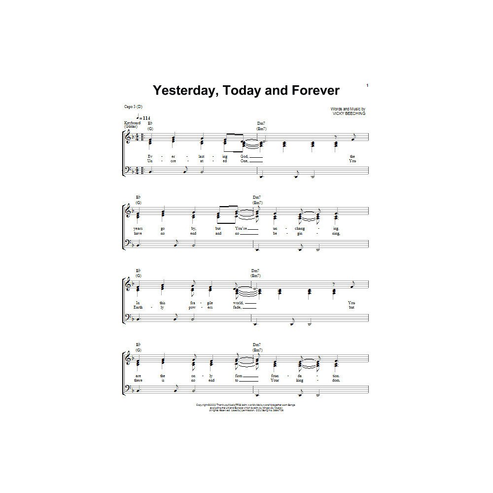 Yesterday, Today And Forever