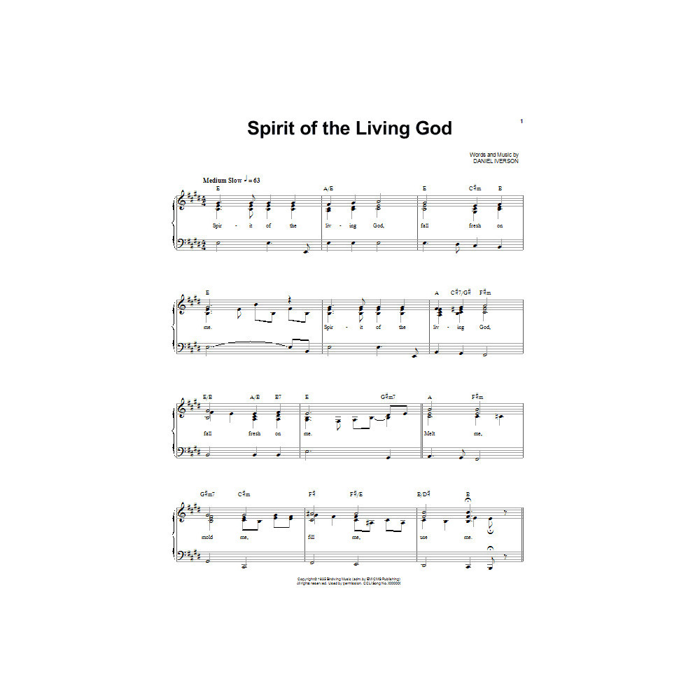 Spirit Of The Living God