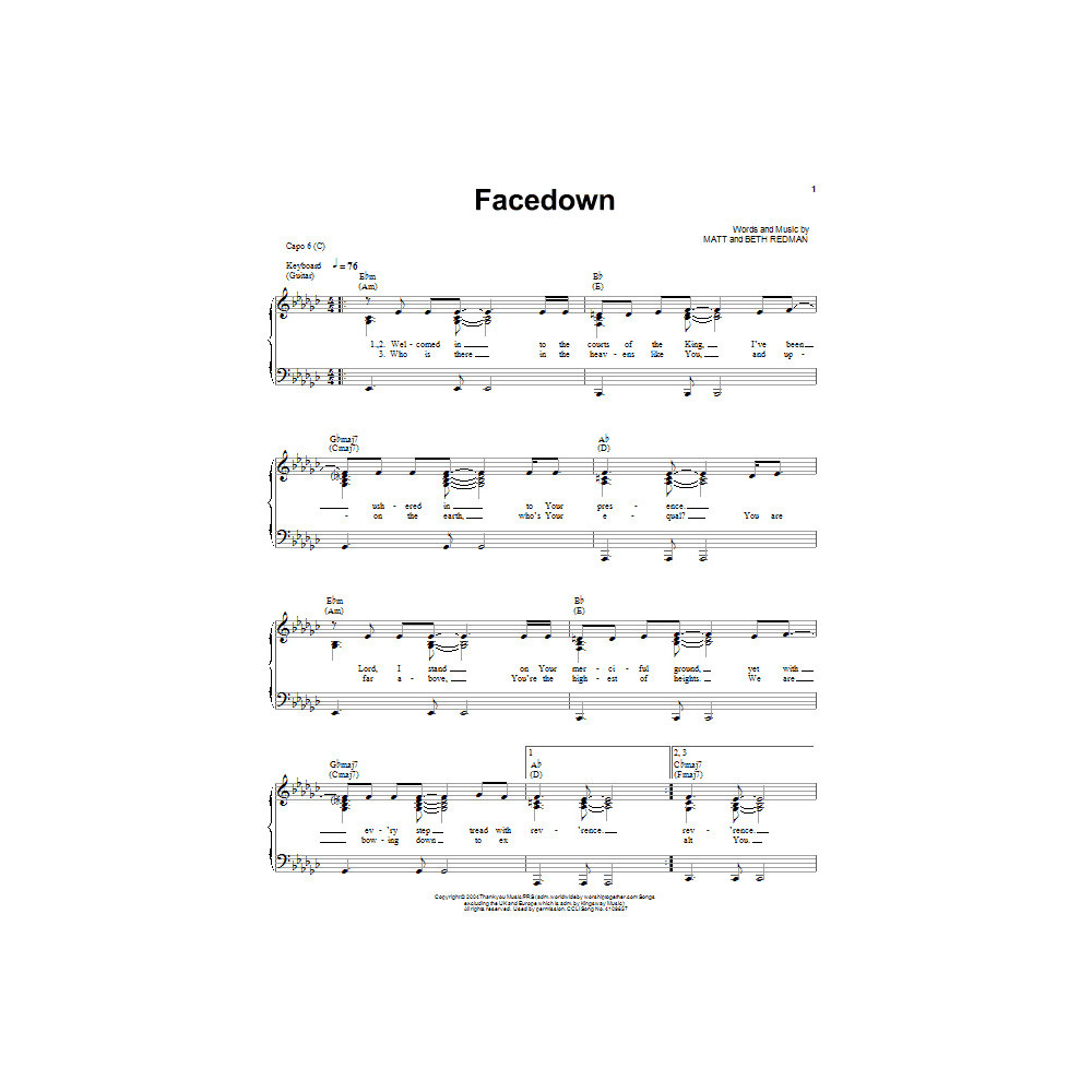 Facedown