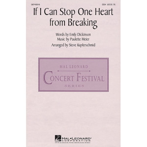 If I Can Stop One Heart From Breaking