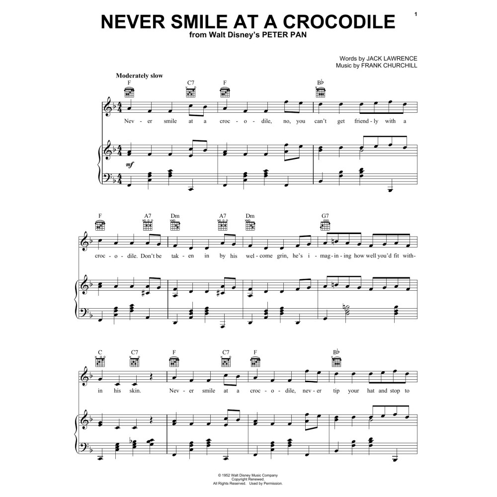 Never Smile At A Crocodile