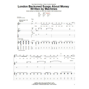 London Beckoned Songs About Money Written By Machines