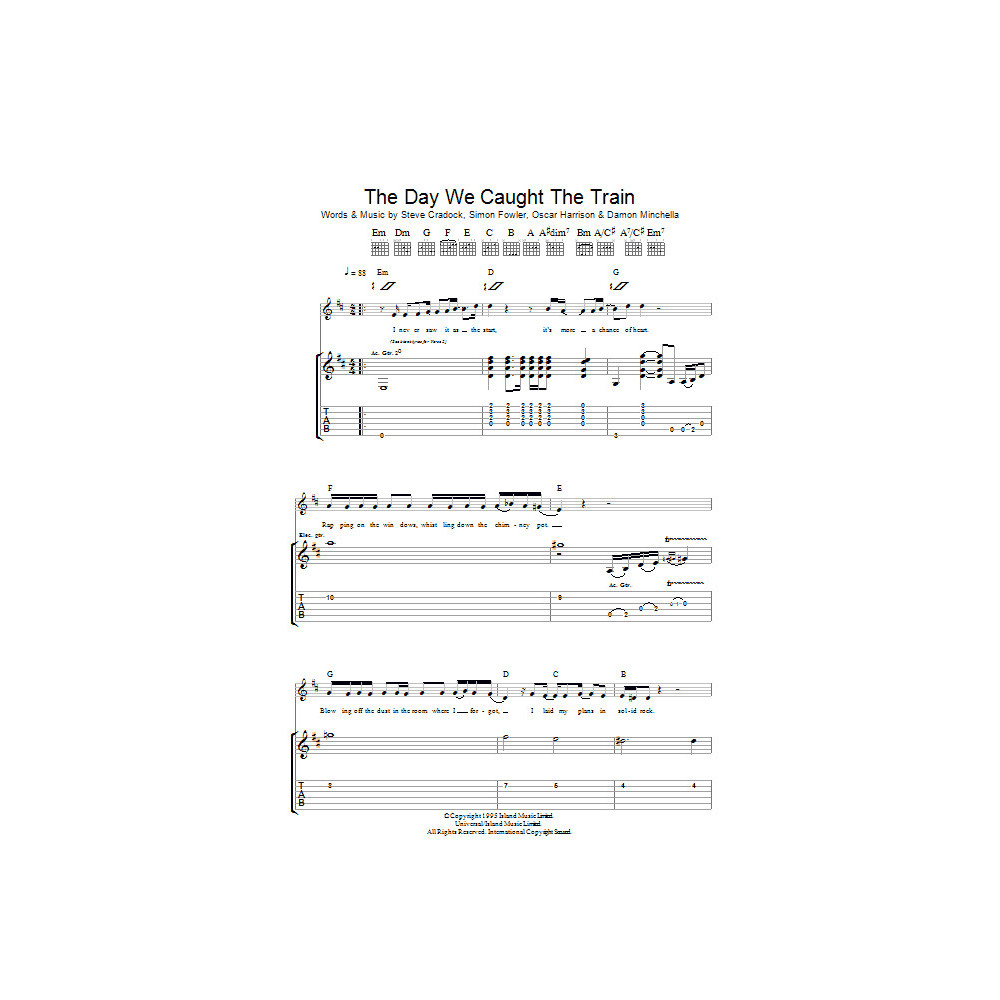 The Day We Caught The Train