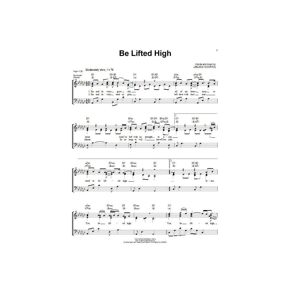 Be Lifted High