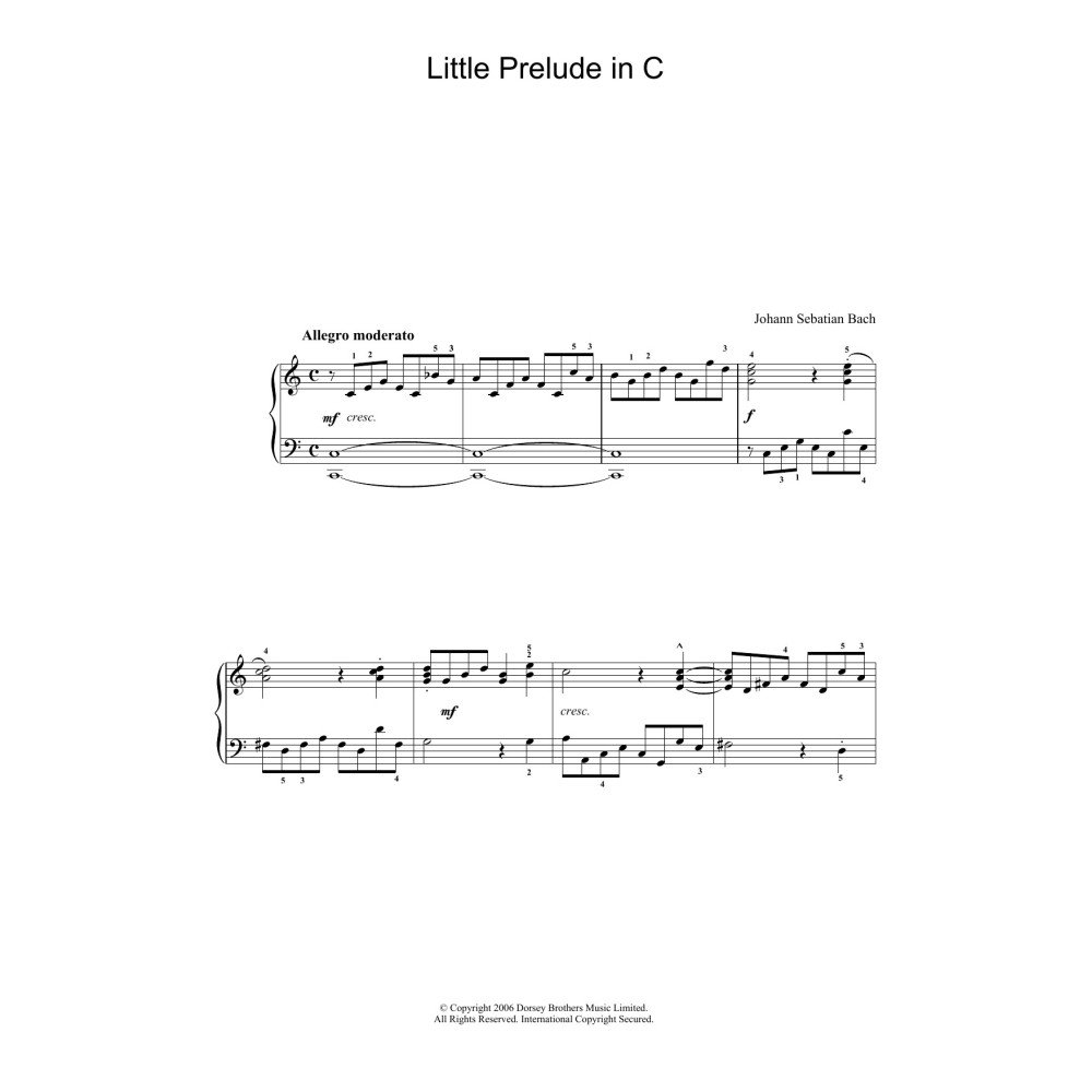 Little Prelude In C