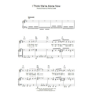 I Think We're Alone Now