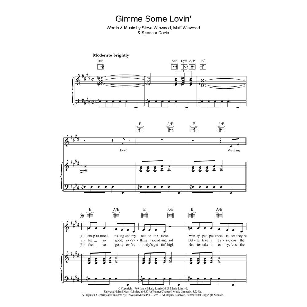 Gimme Some Lovin'