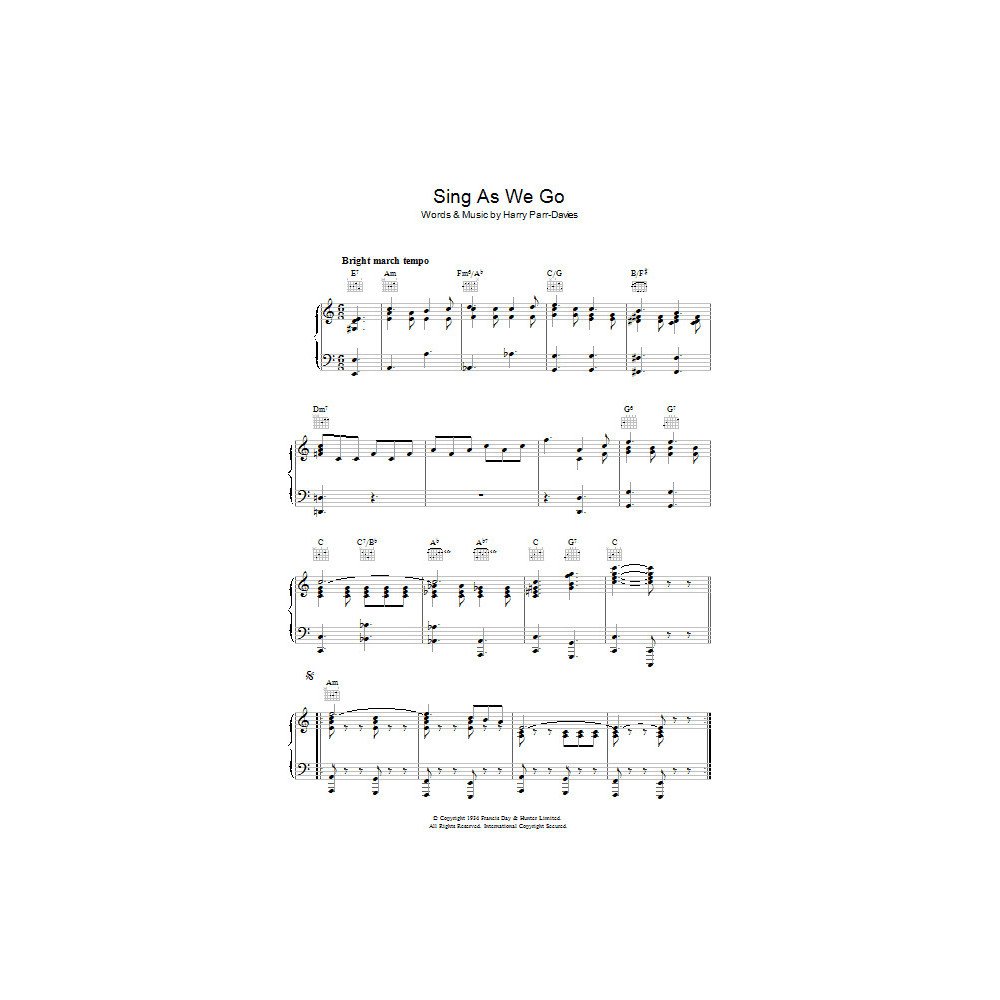 Sing As We Go