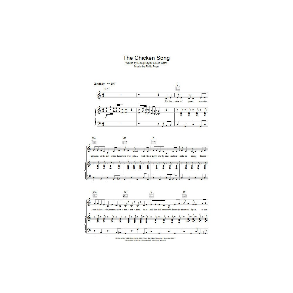 The Chicken Song (from Spitting Image)
