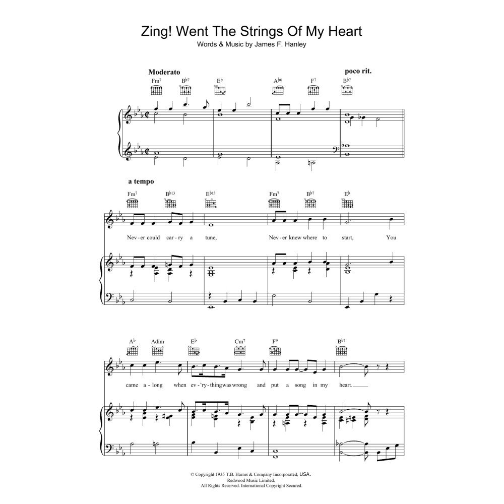 Zing! Went The Strings Of My Heart
