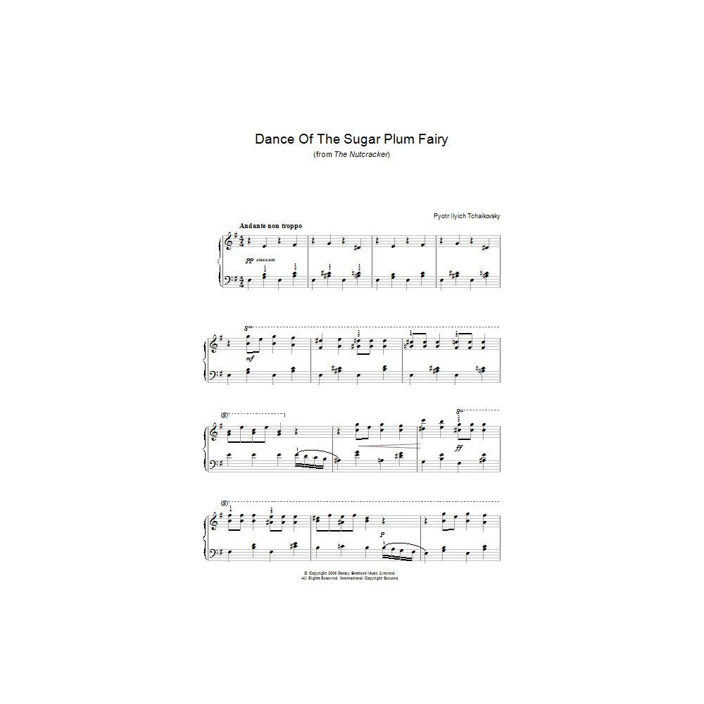 Dance Of The Sugar Plum Fairy (from The Nutcracker)