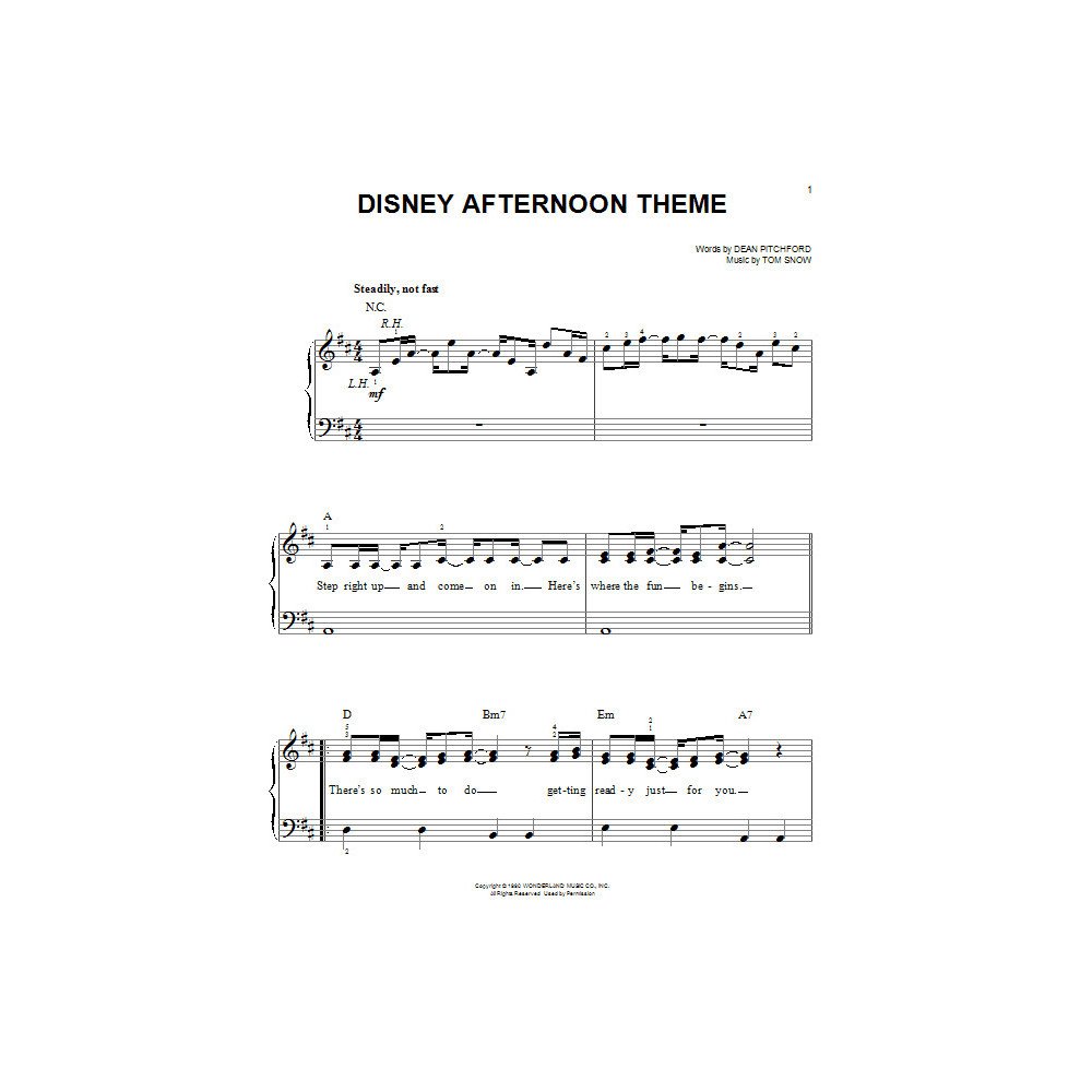 Disney Afternoon Theme