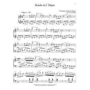 Rondo In C Major