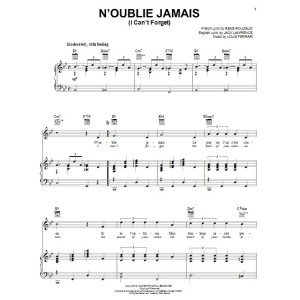 N'oublie Jamais (I Can't Forget)