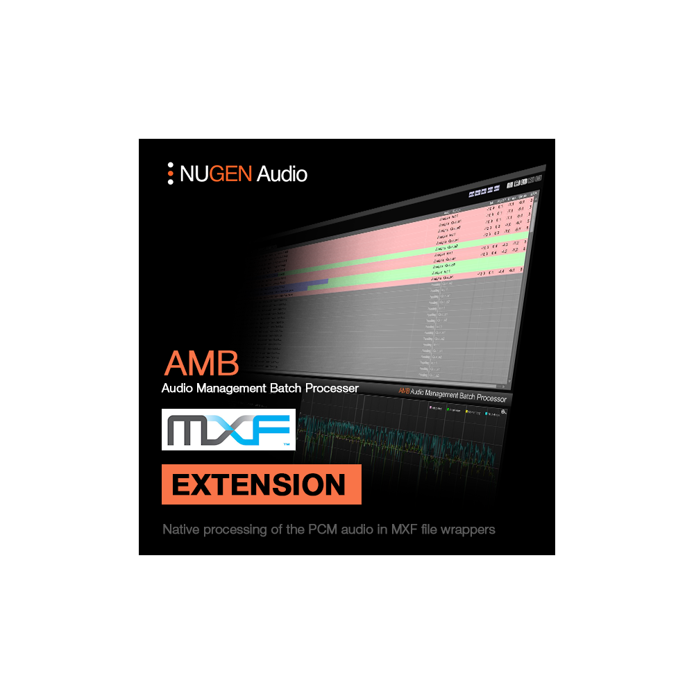 NUGEN AMB MXF Module