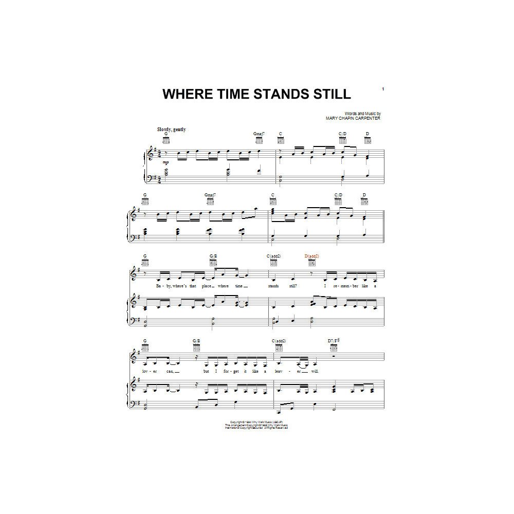 Where Time Stands Still