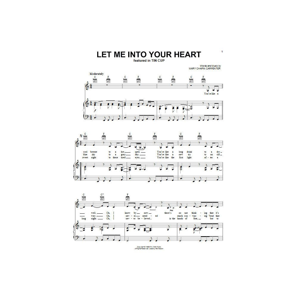Let Me Into Your Heart
